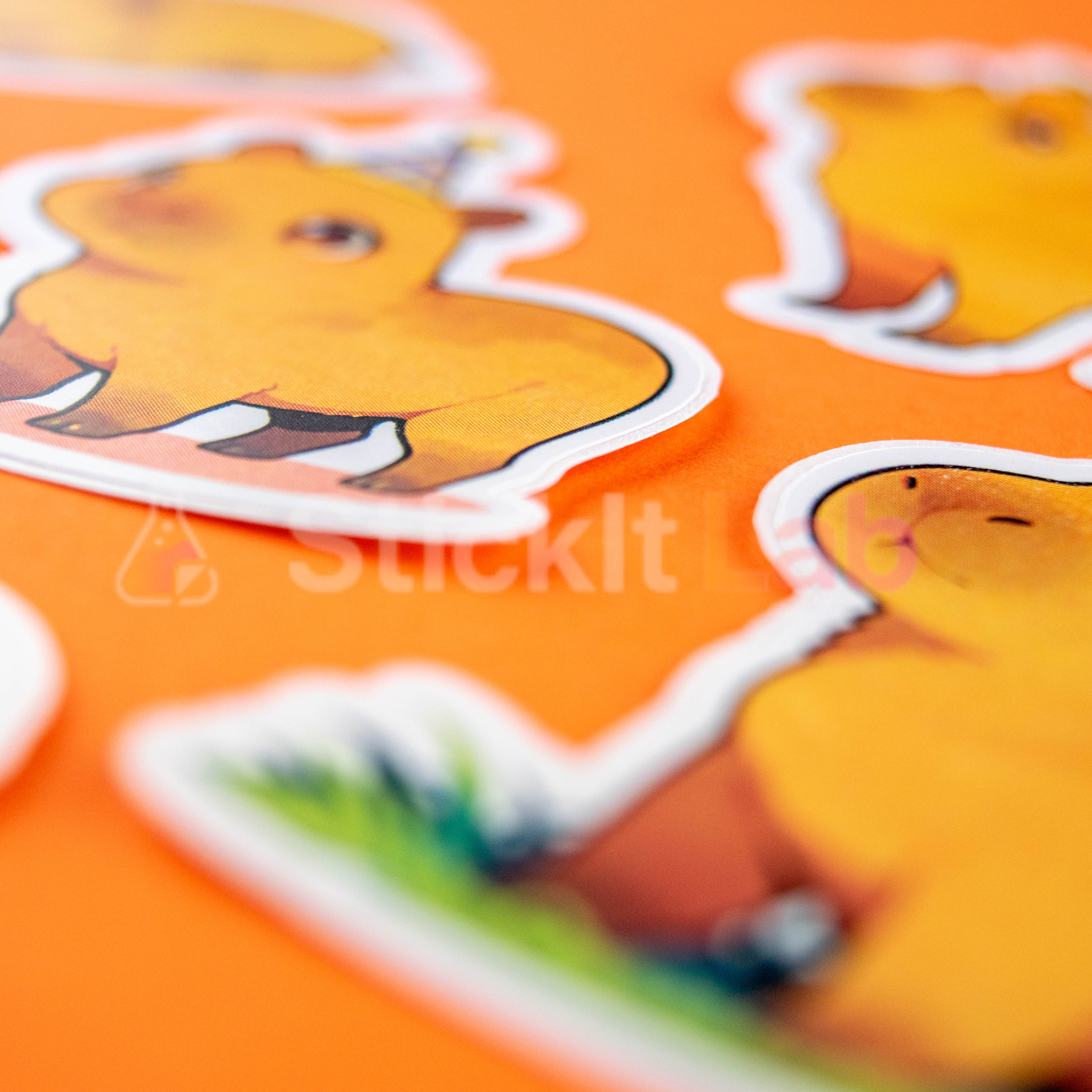 Kawaii Capybara Sticker Set - Photo 4