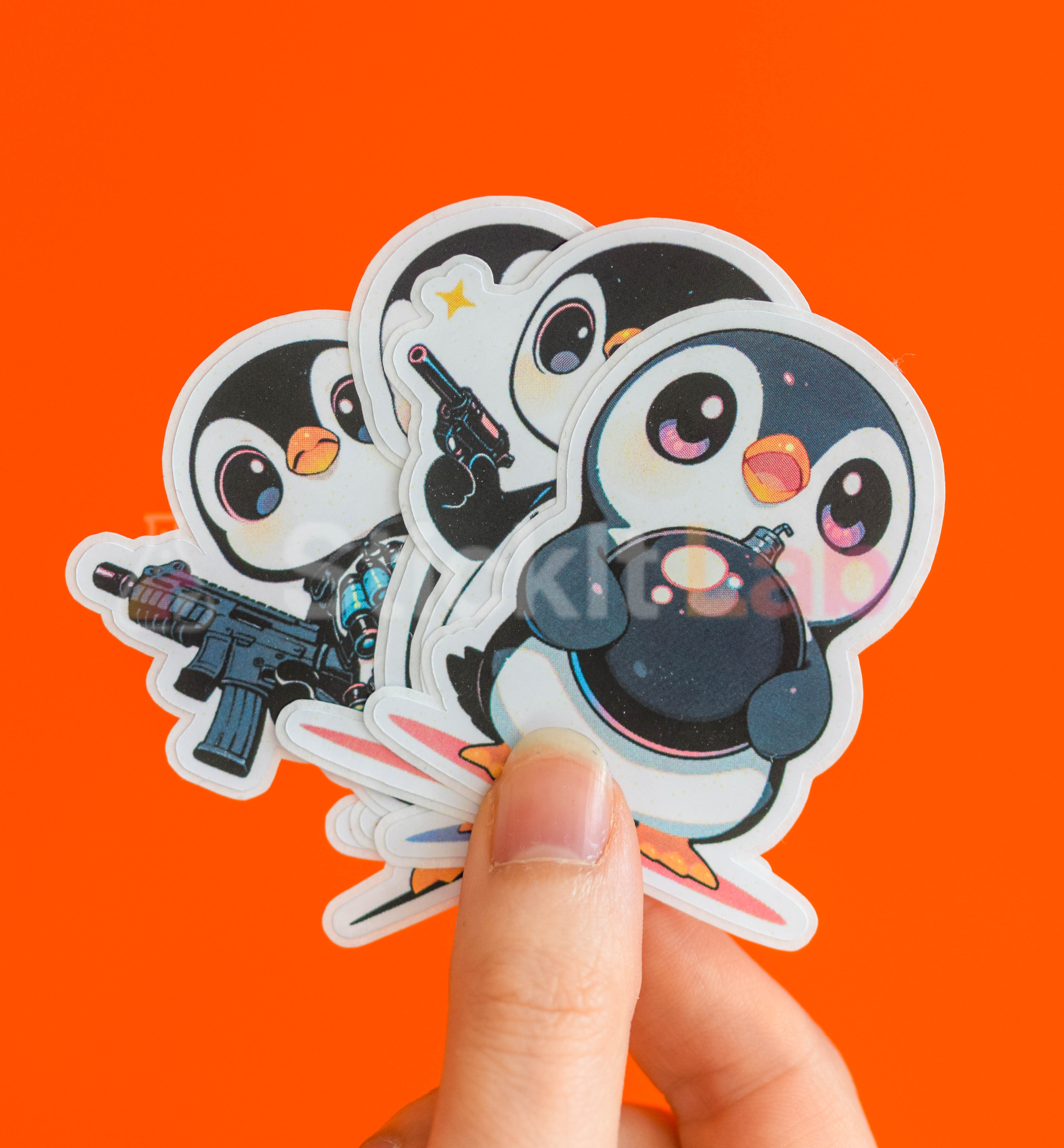 Kawaii Penguin Sticker Set - Photo 2