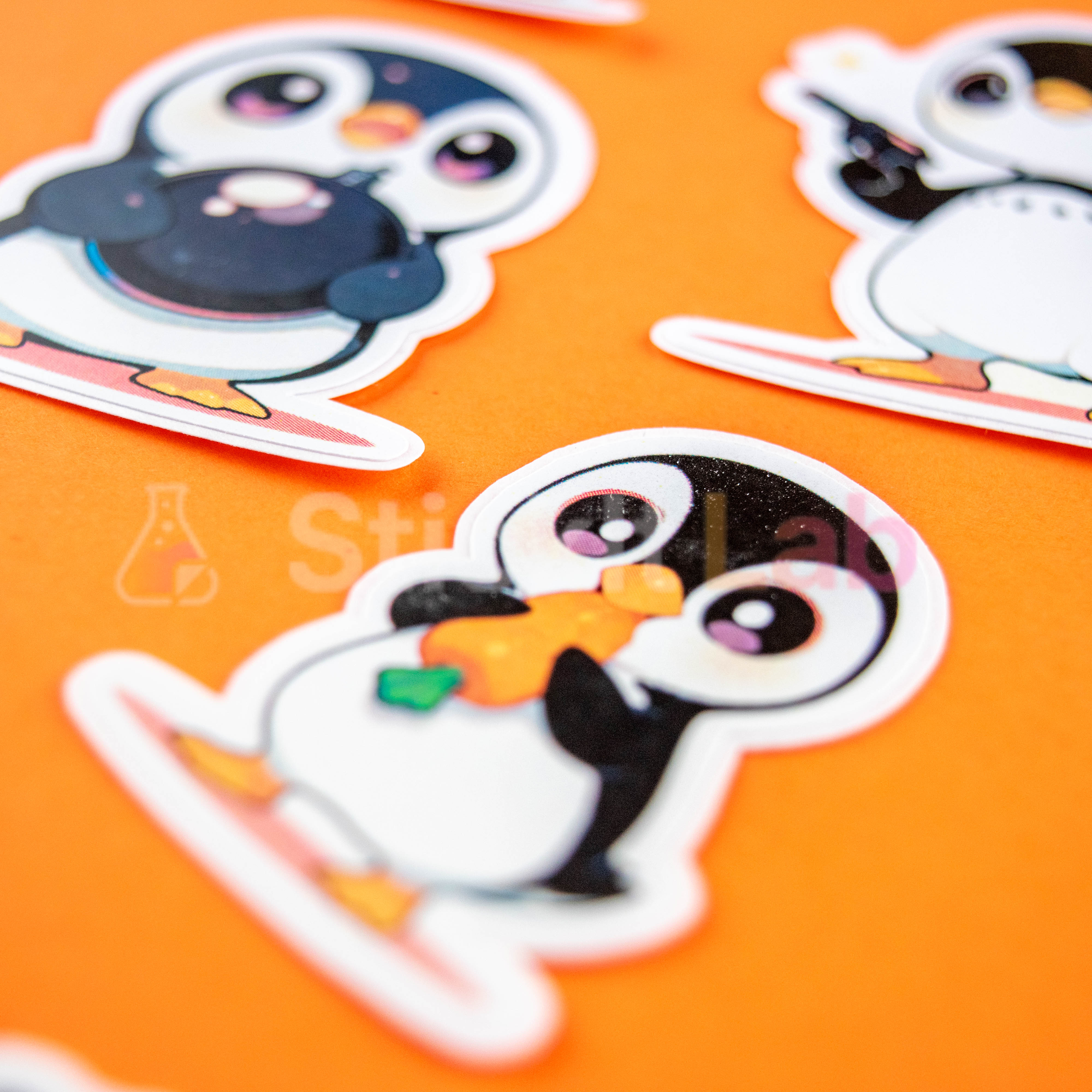Kawaii Penguin Sticker Set - Photo 4