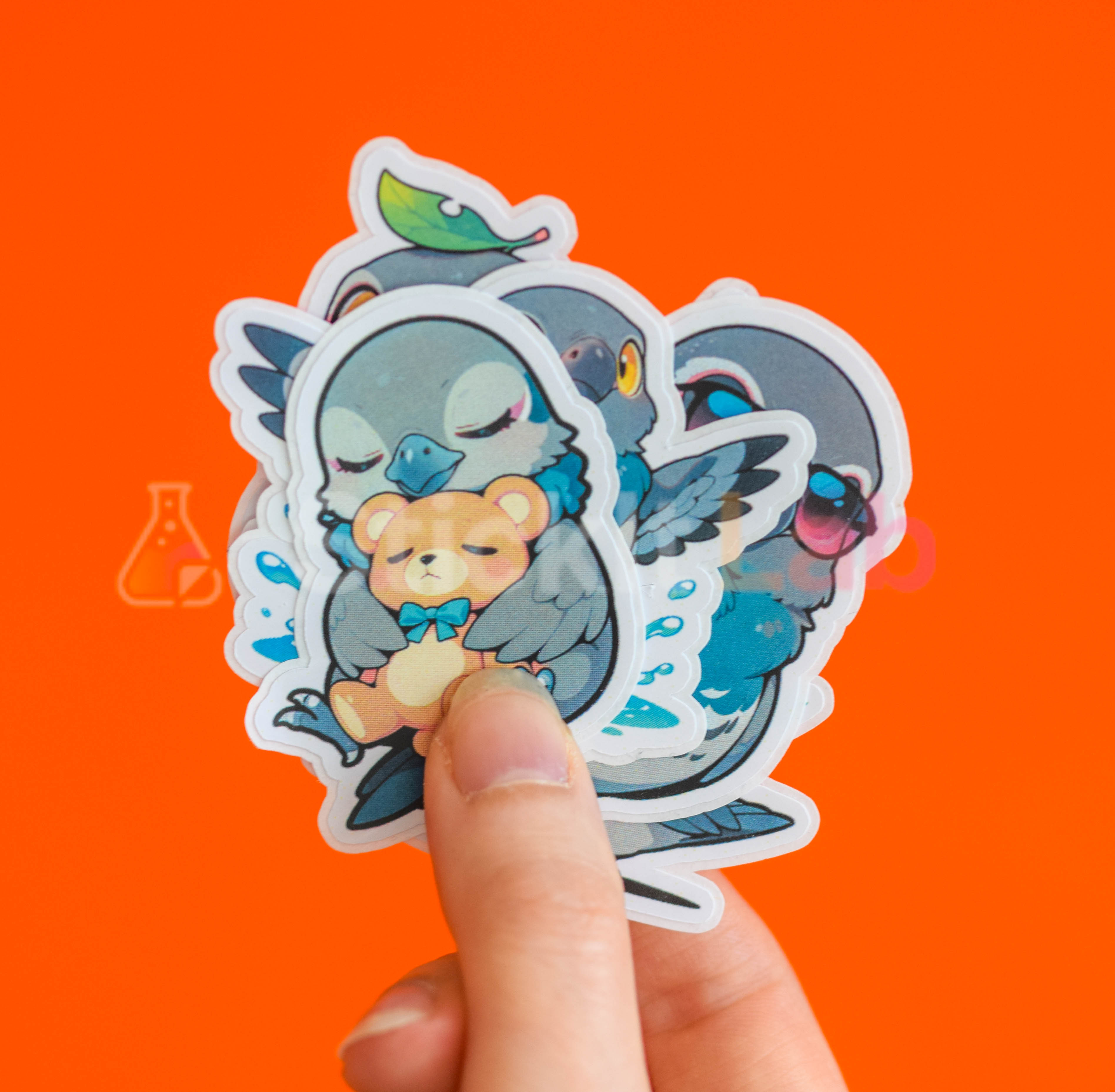 Kawaii Pigeon Sticker Set Vol. 2 - Photo 2