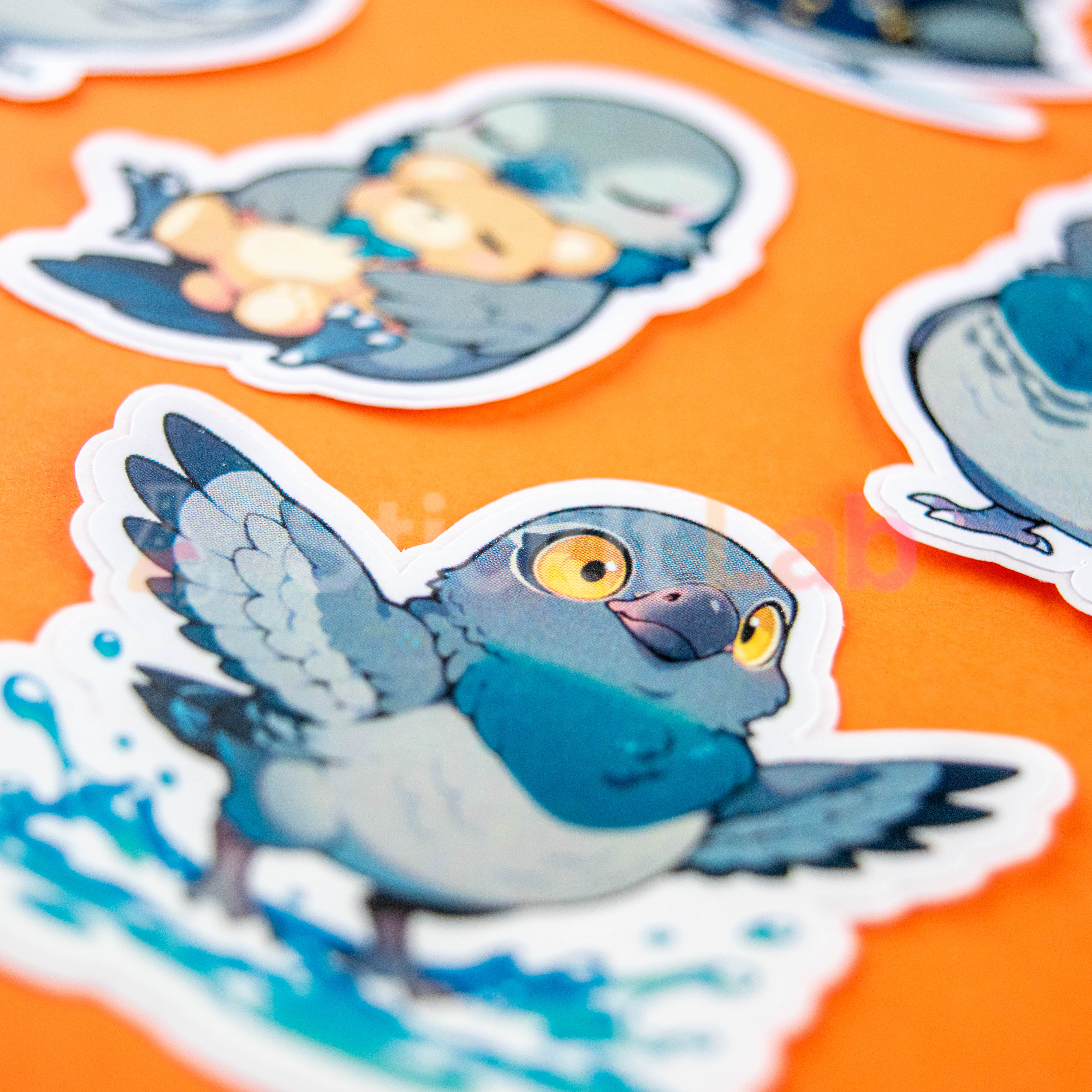 Kawaii Pigeon Sticker Set Vol. 2 - Photo 3