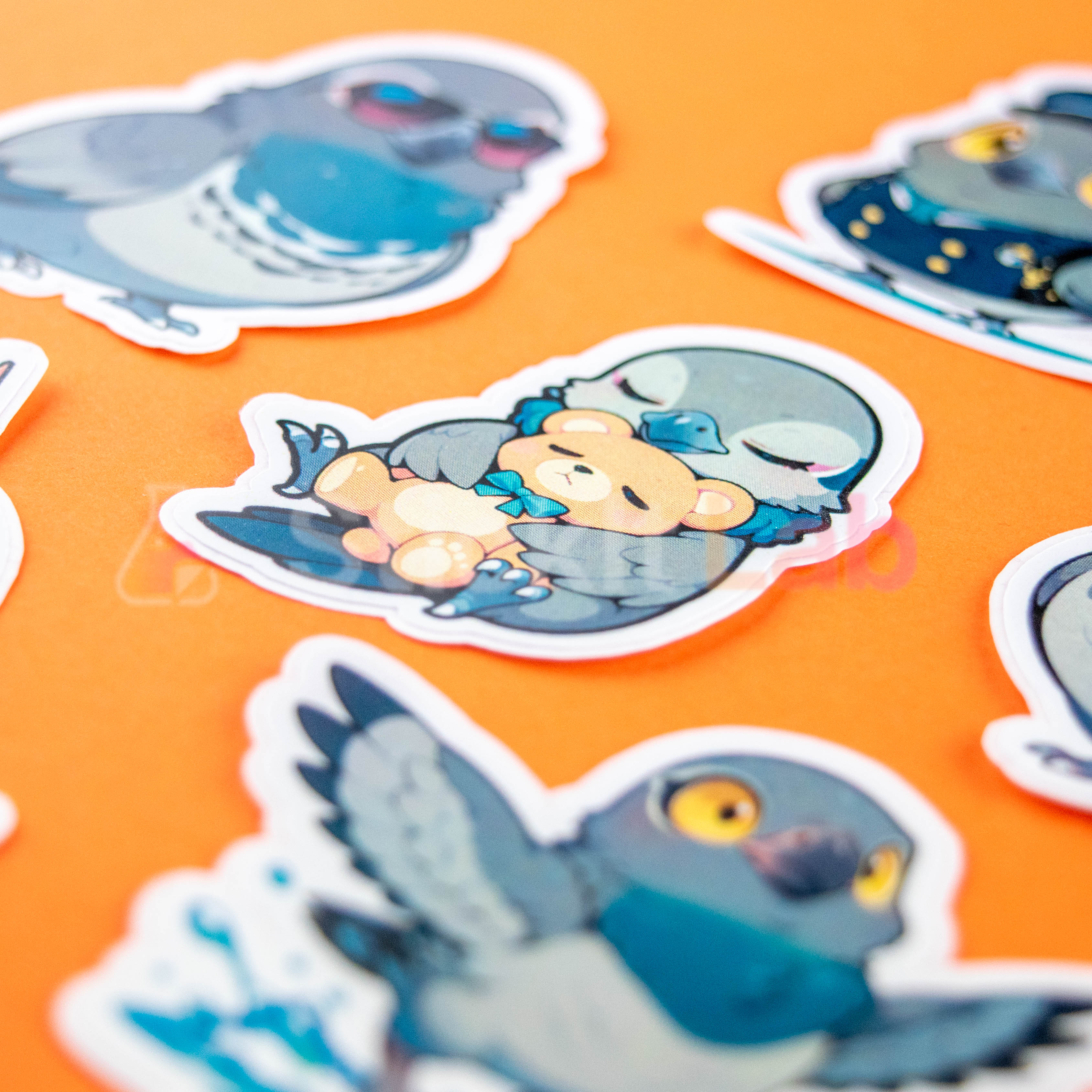 Kawaii Pigeon Sticker Set Vol. 2 - Photo 4