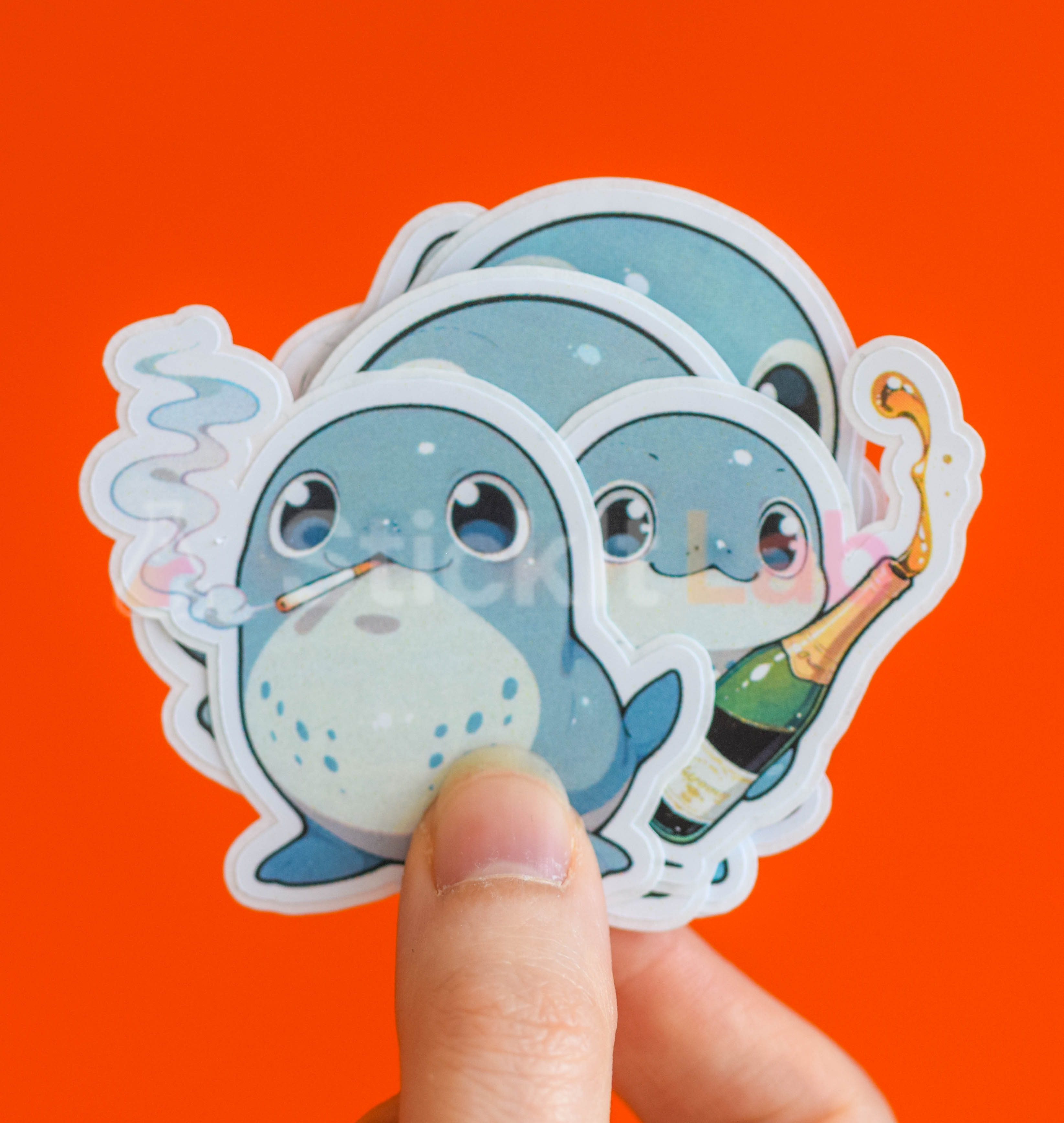 Kawaii Seal Sticker Set - Photo 2
