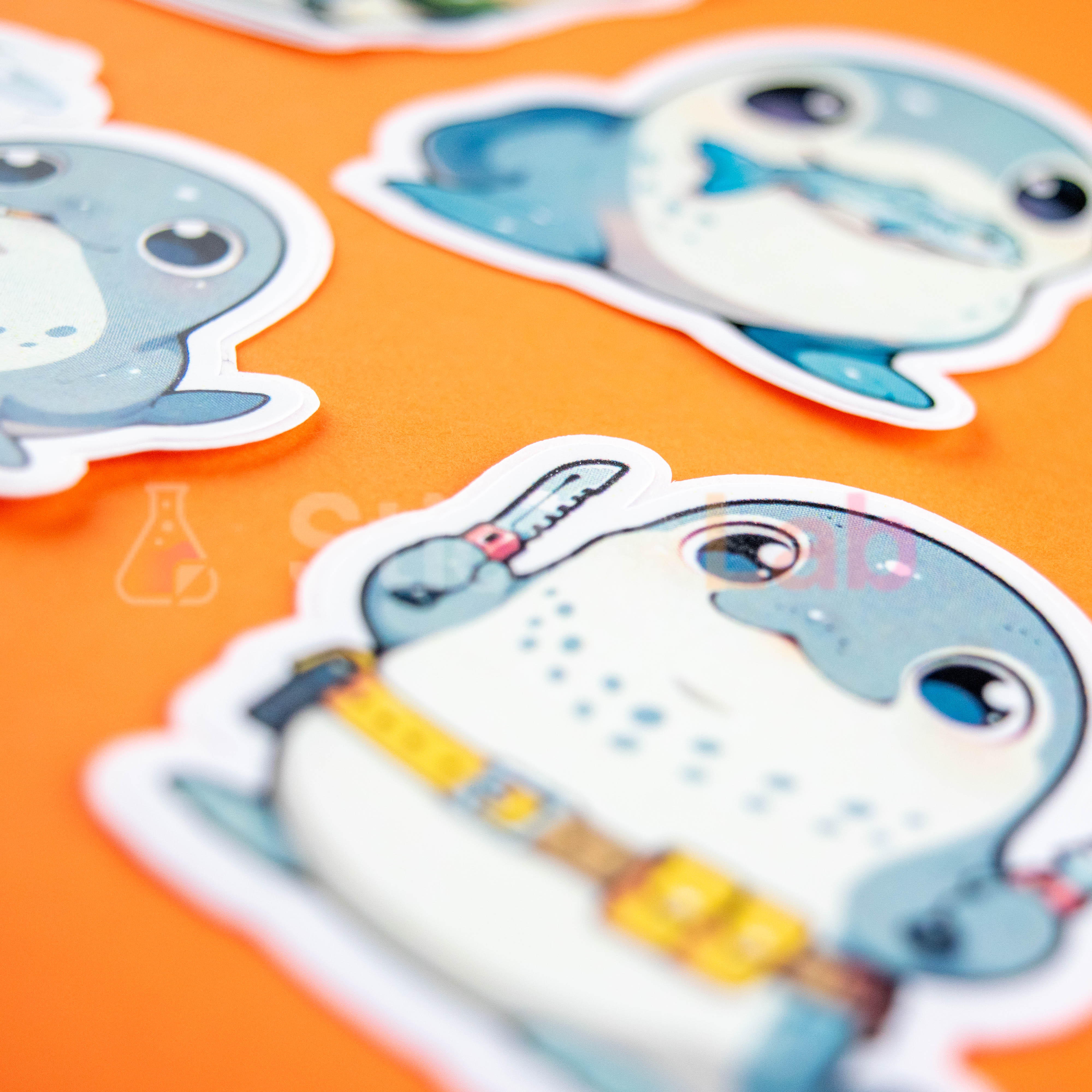 Kawaii Seal Sticker Set - Photo 4
