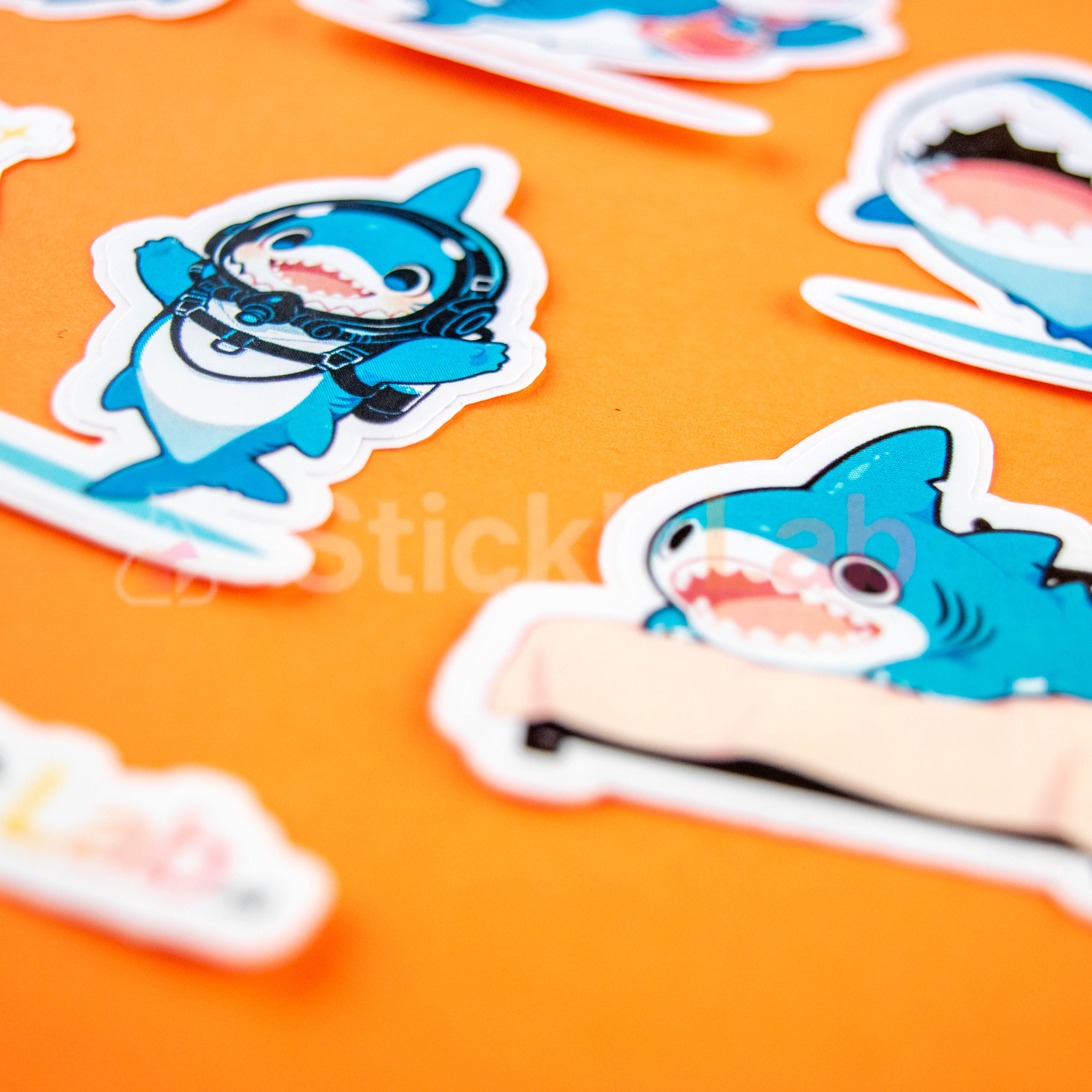 Kawaii Shark Sticker Set Vol. 3 - Photo 4