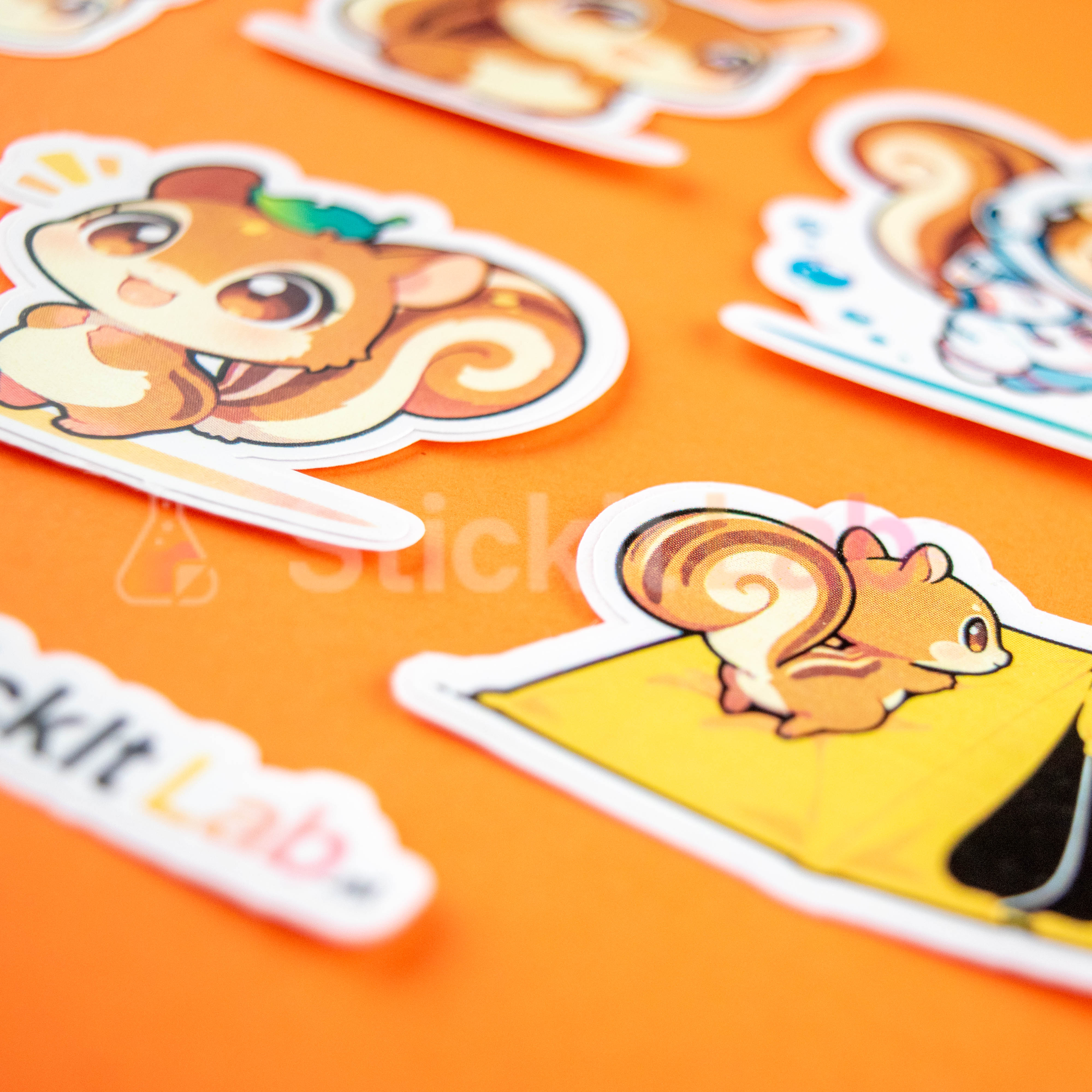 Kawaii Squirrel Sticker Set Vol. 2 - Photo 4