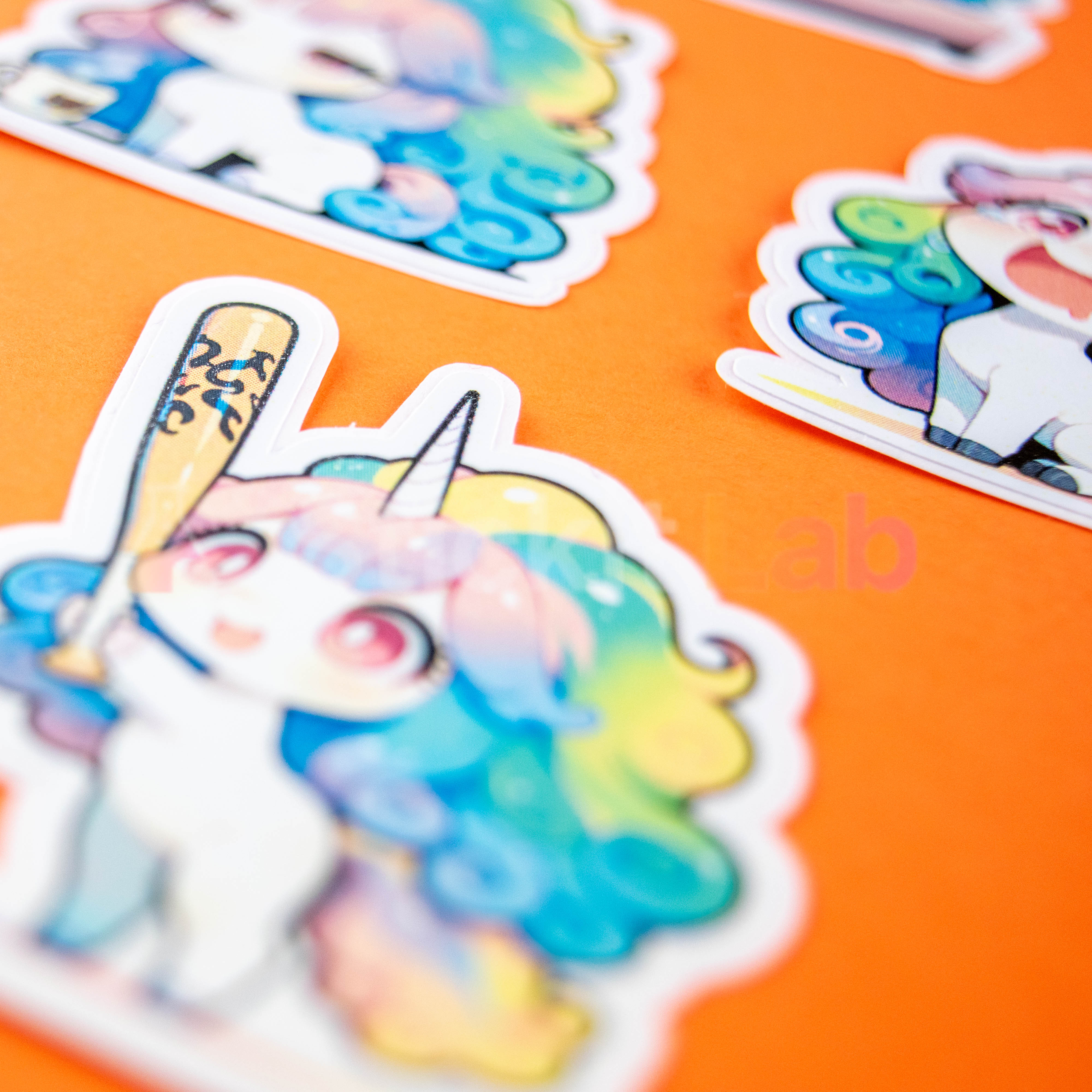 Kawaii Unicorn Sticker Set Vol. 2 - Photo 4