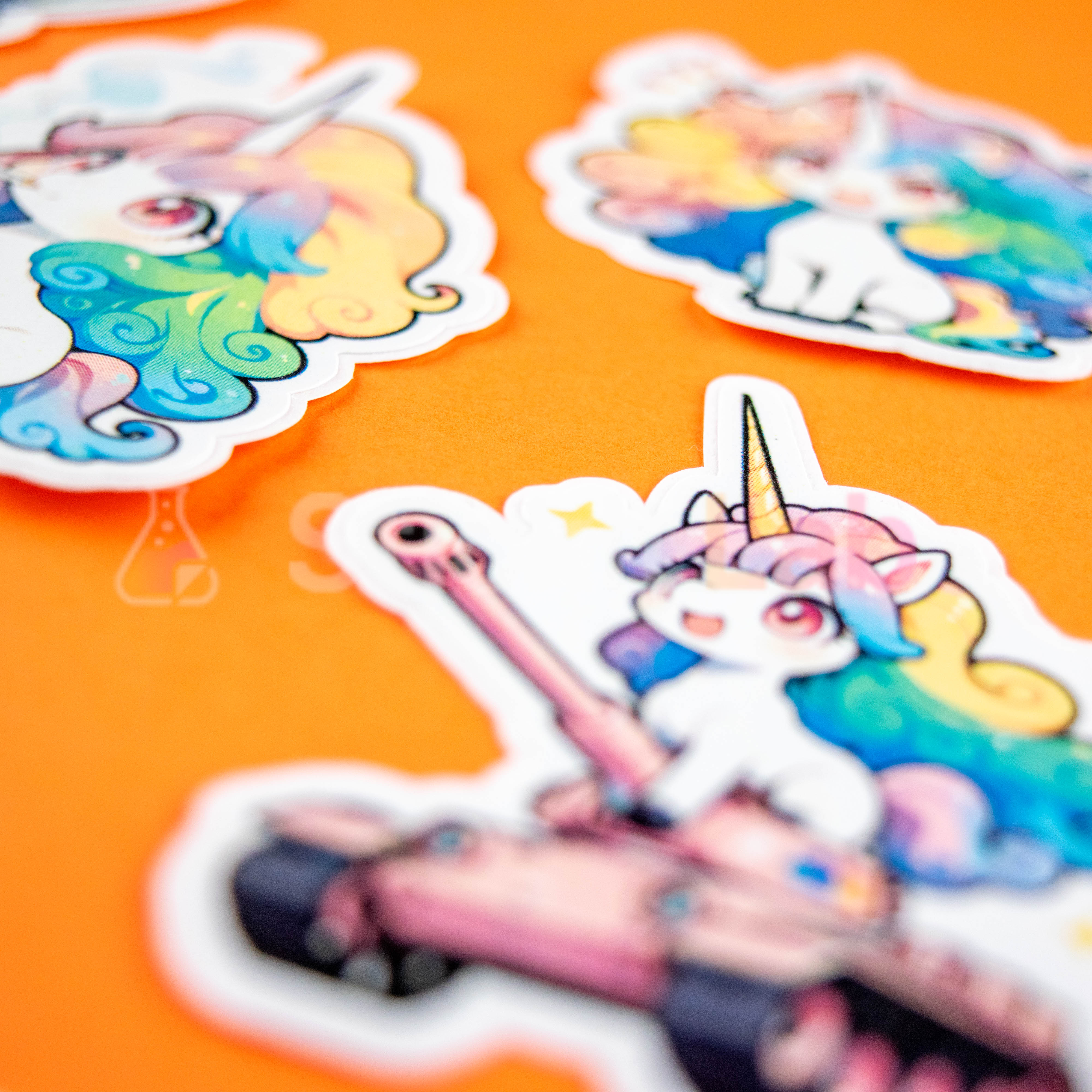 Kawaii Unicorn Sticker Set Vol. 3 - Photo 4