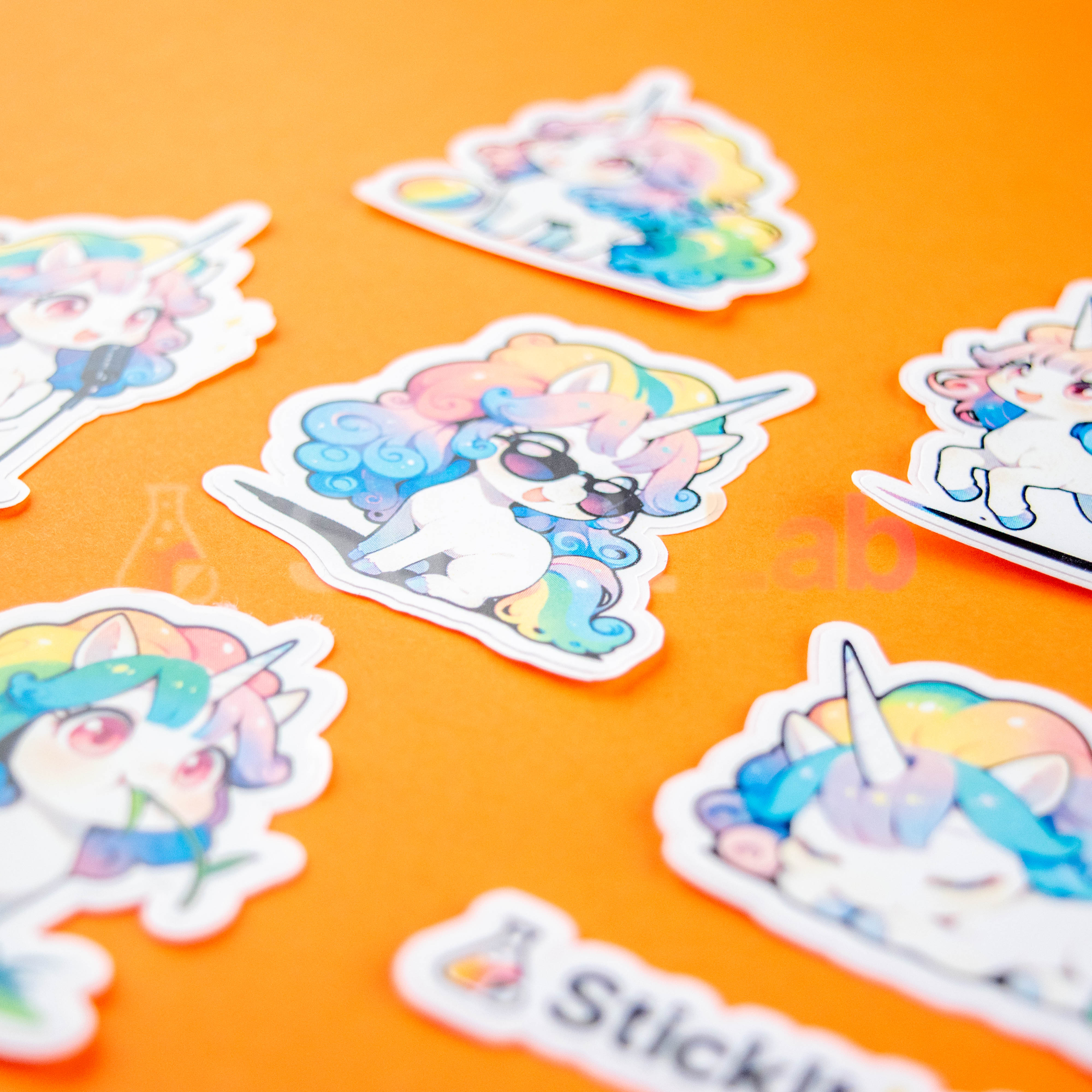 Kawaii Unicorn Sticker Set Vol. 4 - Photo 3