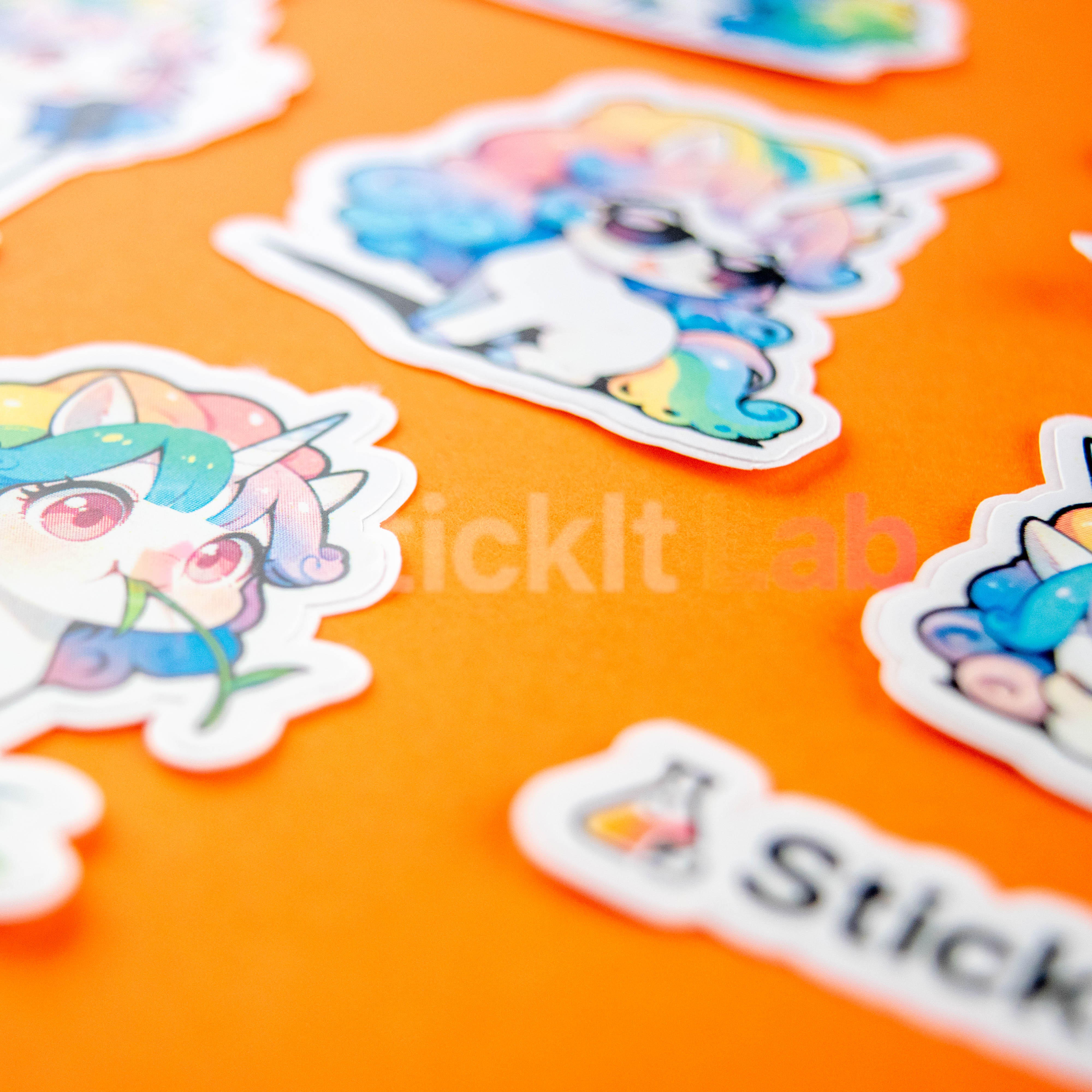 Kawaii Unicorn Sticker Set Vol. 4 - Photo 5