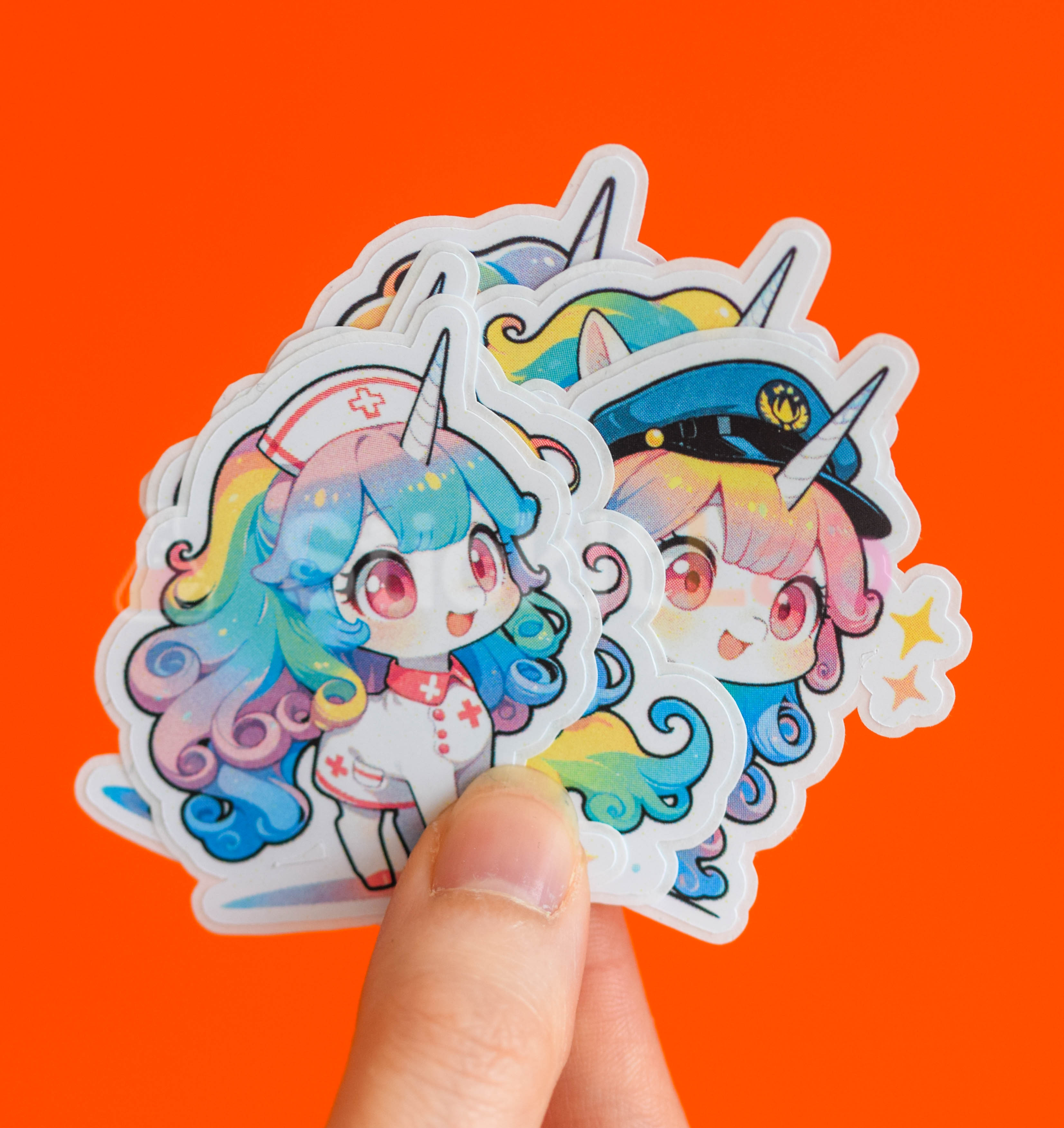 Kawaii Unicorn Sticker Set - Photo 2