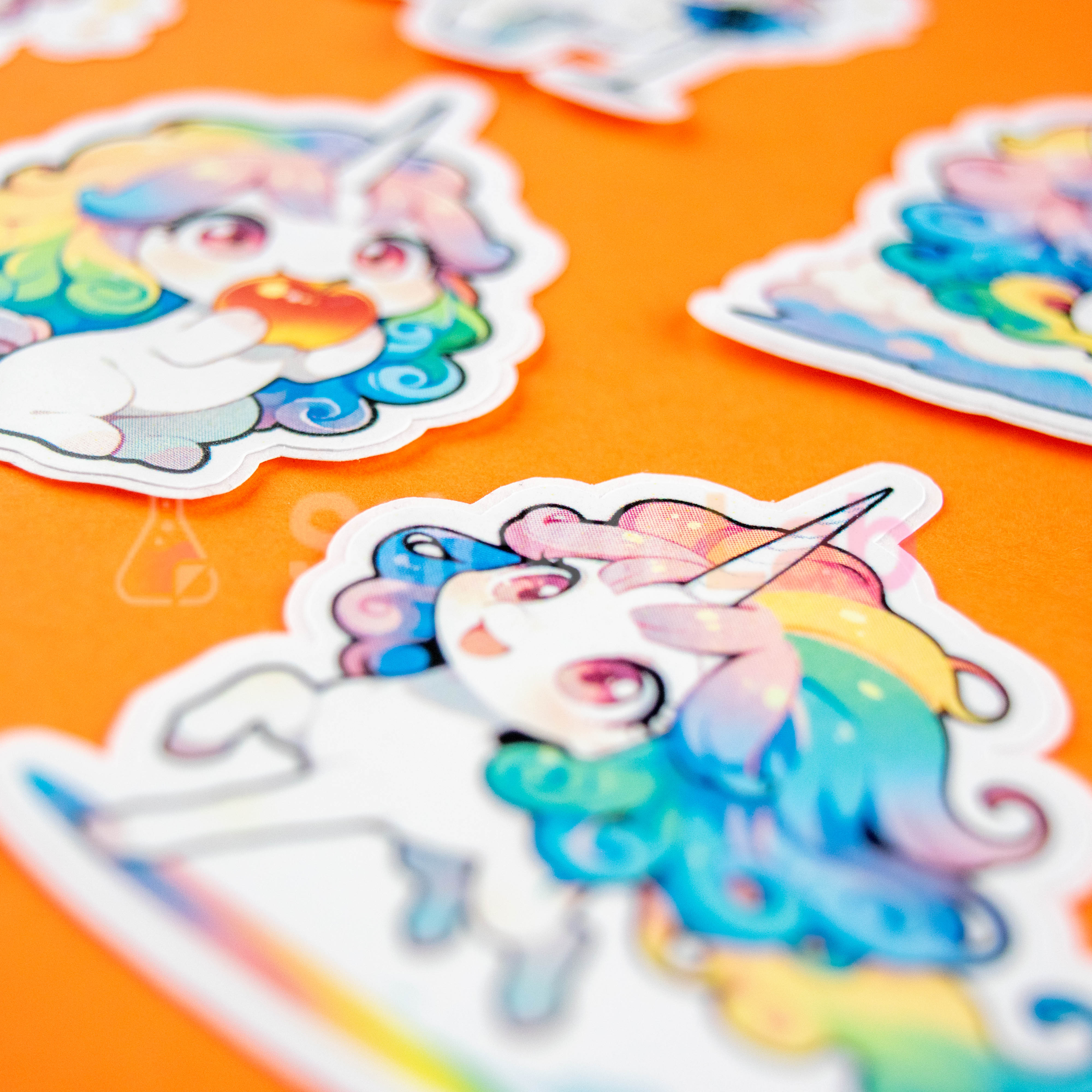 Kawaii Unicorn Sticker Set - Photo 4